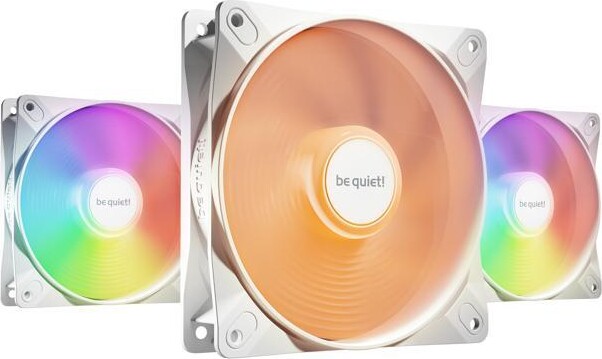 be quiet! LIGHT WINGS LX 120mm PWM BL122 ARGB LED Case Fan - Triple Pack