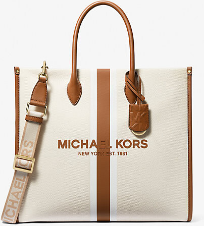 Michael Kors Maisie Large Logo Stripe 3-in-1 Tote Bag - ShopStyle