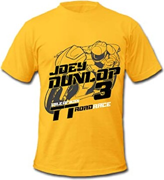Cold Gun Joey Dunlop 3 Isle of Man TT Motorcycling Racing T-Shirt (Small -  ShopStyle