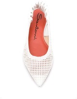 Thumbnail for your product : Santoni Perforated Slingback Sandals