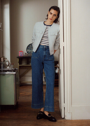And other stories Flared Patch Pocket Jeans - ShopStyle