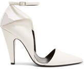 CALVIN KLEIN 205W39NYC - Kadeance Embellished Leather Pumps - White