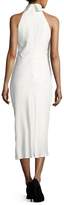 Thumbnail for your product : Camilla And Marc Foxglove Sleeveless Draped Cocktail Dress, White