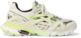 Balenciaga Track.2 Nylon, Mesh And Rubber Sneakers