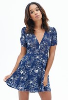 Thumbnail for your product : Forever 21 Floral Fit & Flare Dress