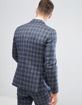 Thumbnail for your product : Jack and Jones Slim Suit Jacket In Wide Check
