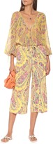 Thumbnail for your product : Etro Paisley cropped pants