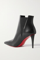Thumbnail for your product : Christian Louboutin Astribooty 85 Leather Ankle Boots - Black