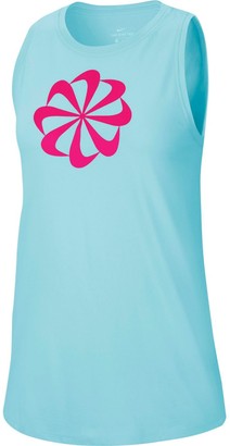 nike sports tank fit dry