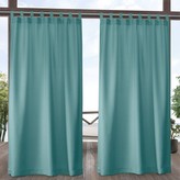 Thumbnail for your product : Exclusive Home 2-pack Indoor/Outdoor Solid Cabana Window Curtains