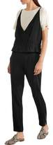 Thumbnail for your product : Vanessa Bruno Gib Crepe And Satin Jumpsuit