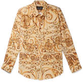 Thumbnail for your product : Martine Rose Oversized Printed Plisse-Crepe Shirt