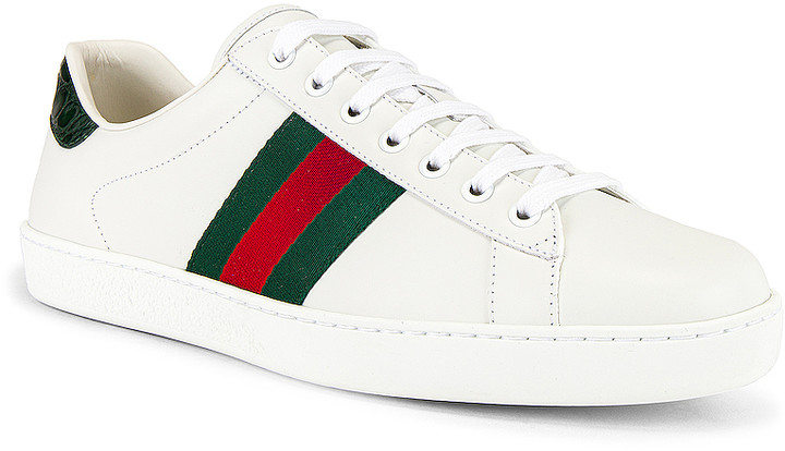 red and green gucci shoes
