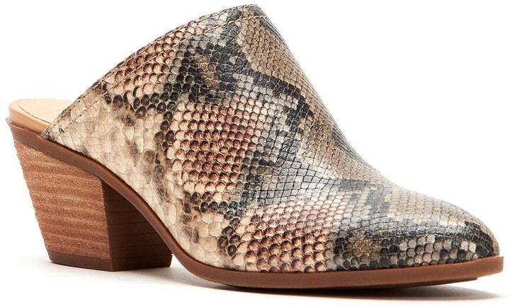 frye clogs and mules