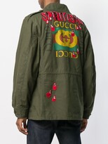 Thumbnail for your product : Gucci spiritismo military jacket
