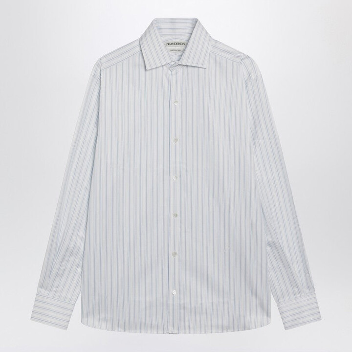 J.W.Anderson White Striped Cotton Shirt
