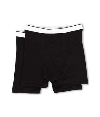 Jockey Pouch Boxer Brief 2-Pack (Black) Men's Underwear
