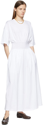 Totême White Cotton Tee Dress