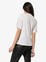 Thumbnail for your product : Adaptation printed hands graphic cotton and cashmere blend T-shirt