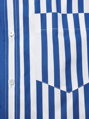 Derek Lam Sleeveless Striped Shirtdress