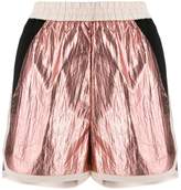 Thumbnail for your product : 8pm Metallic Track Shorts
