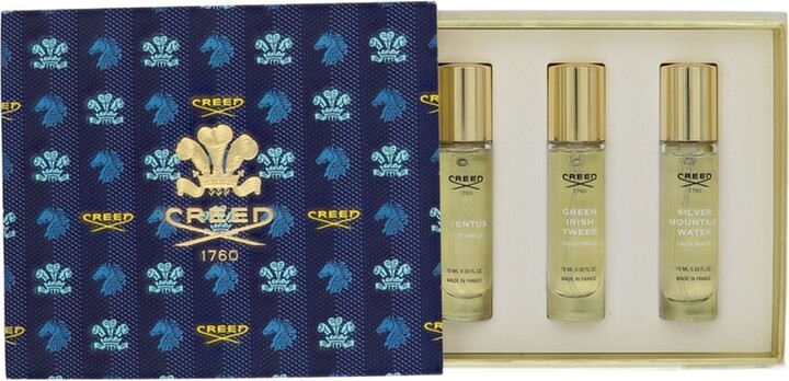 Creed Men's 3Oz Aventus, Green Irish Tweed, Silver Mountain Water Edp Set