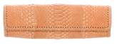 Thumbnail for your product : Carlos Falchi Fatto a Mano by Python Flap Clutch multicolor Fatto a Mano by Python Flap Clutch
