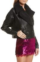Thumbnail for your product : Free People Halen Faux Leather Moto Jacket