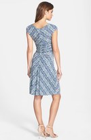 Thumbnail for your product : Plenty by Tracy Reese 'Brooke' Print Knotted Jersey Sheath Dress (Petite)