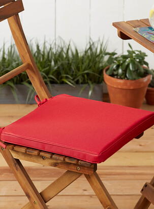 Simons Maison Plain red outdoor chair cushion38 x 38 cm