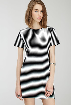 Forever 21 Striped T-Shirt Dress