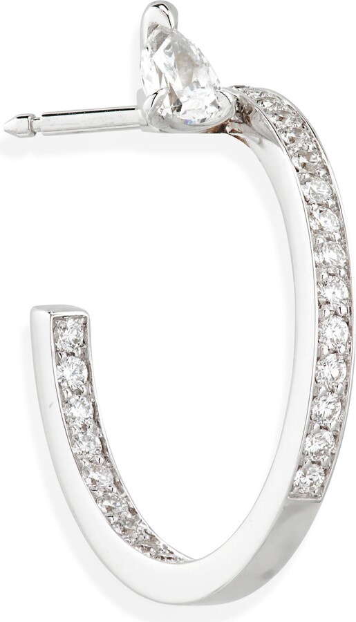 Repossi Serti Sur Vide Diamond Single Earring
