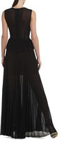 Thumbnail for your product : BCBGMAXAZRIA Karolina Sleeveless Pleated Gown