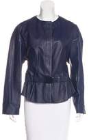 Thumbnail for your product : Giorgio Armani Leather Casual Jacket