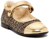 Thumbnail for your product : Naturino Cap Toe Glitter Mary Jane (Toddler)