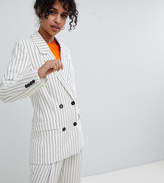 Thumbnail for your product : Monki Double Breasted Stripe Blazer