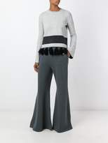 Thumbnail for your product : Stella McCartney strong lined trousers