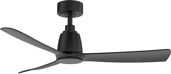 Fanimation Kute Ceiling Fan in Black, 3 Blades