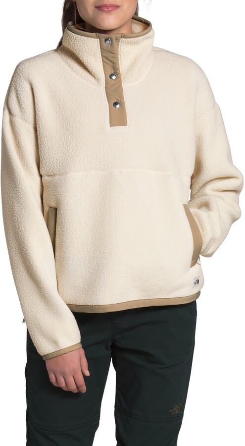 womens north face fleece pullover