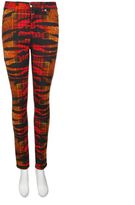 Thumbnail for your product : McQ Tartan Tiger Print Trousers