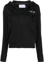 Thumbnail for your product : Calvin Klein Jeans Logo-Print Zipped Hoodie