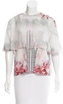 Thumbnail for your product : Prabal Gurung Silk Graphic Print Blouse