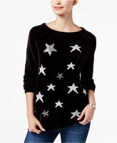 Thumbnail for your product : Style&Co. Style & Co Chenille Stars Sweater, Created for Macy's
