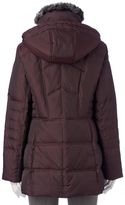 Thumbnail for your product : London Fog Towne by hooded down puffer coat - women's