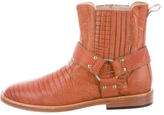 Thumbnail for your product : Dieppa Restrepo Lizard Ankle Boots