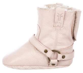 Frye Girls' Leather Round-Toe Boots