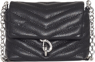 Rebecca Minkoff Edie Micro Quilted Leather Crossbody Bag