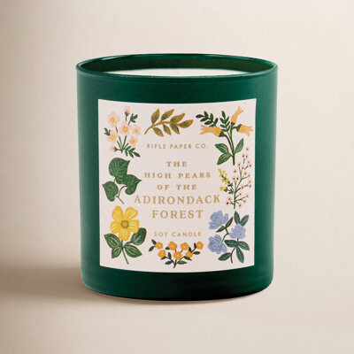 Rifle Paper Co. The High Peaks of the Adirondacks Forest 9.5 Oz Glass Candle