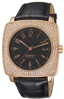 Esprit Women's Quartz Watch tychess rosegold EL101312F04 with Leather Strap