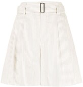 Thumbnail for your product : Forme D�expression Belted Flared Shorts